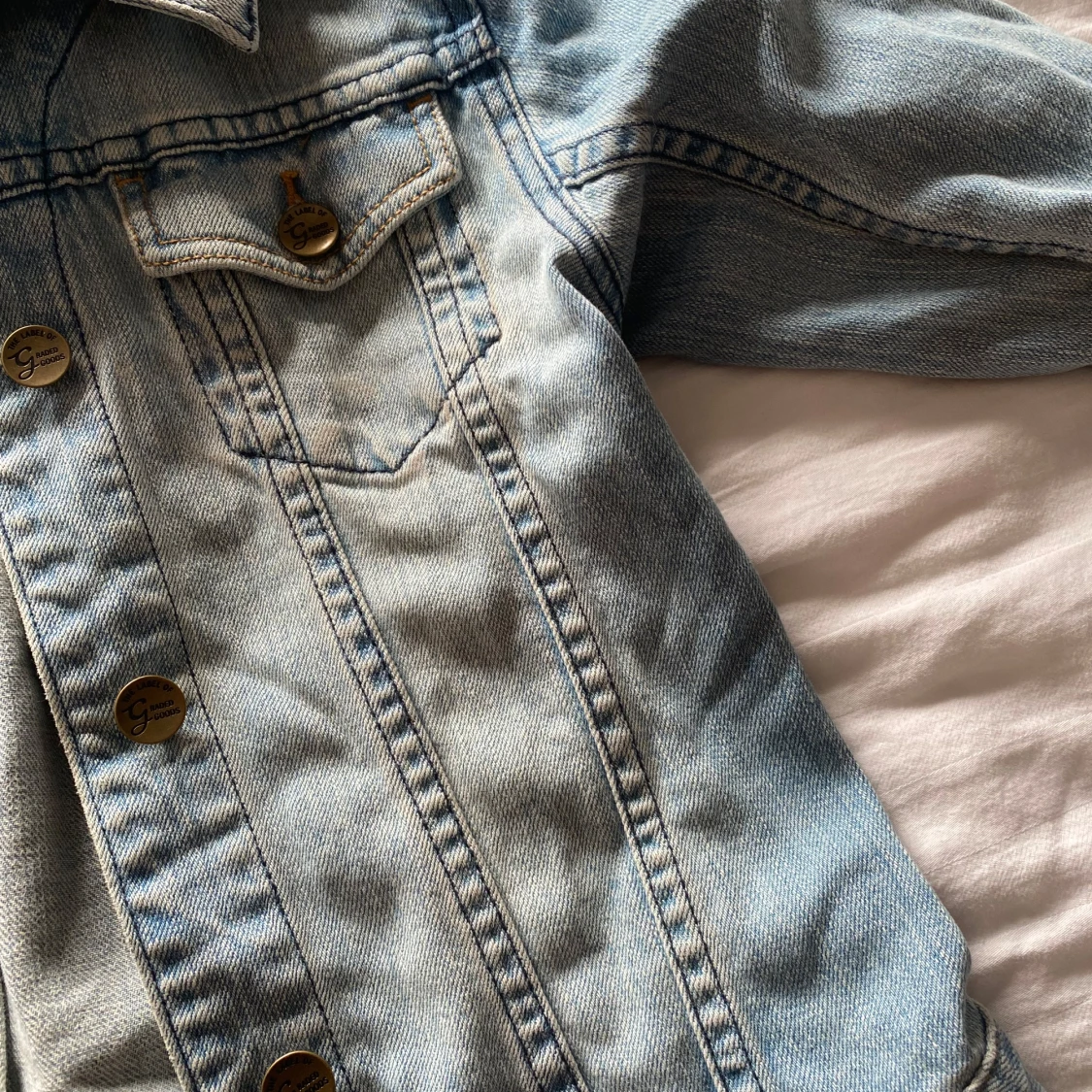 Ljusblå jeansjacka från Lee - 91