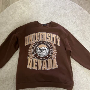 Sweatshirt dam - En fin tröja i fin skick, storlek M. Sitter mysigt och lös perfekt för vintern! Har fickor vid sidan av tröjan, inget märkvärdigt heller!   Frågor, hör av dig!