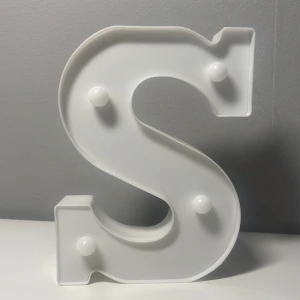 S lampa - Lampa med S bokstaven😃