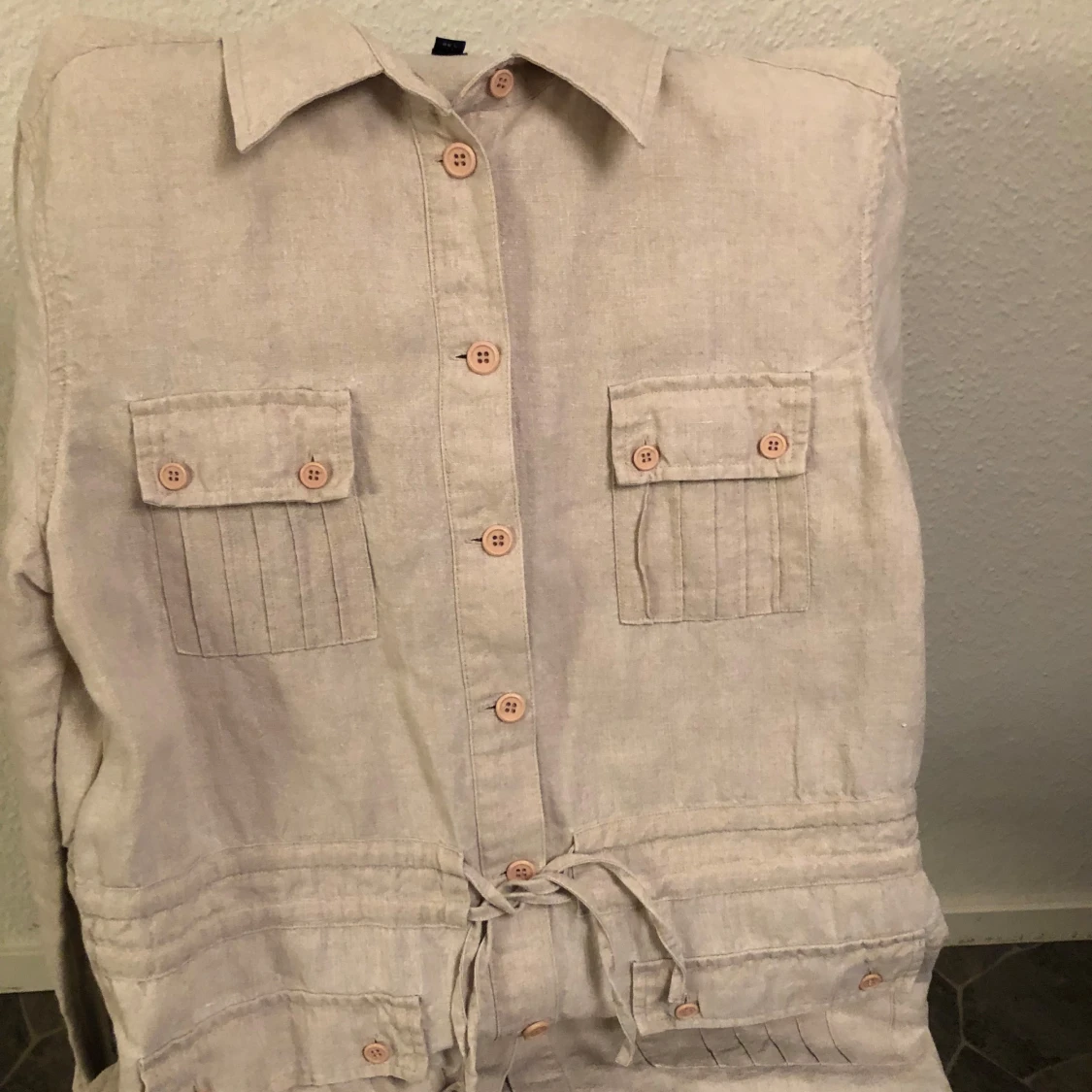 Beige linnejacka från GANT - 93