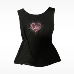 Vintage Glitter Svart Blus - dm vid intresse!😊 storlek S/M