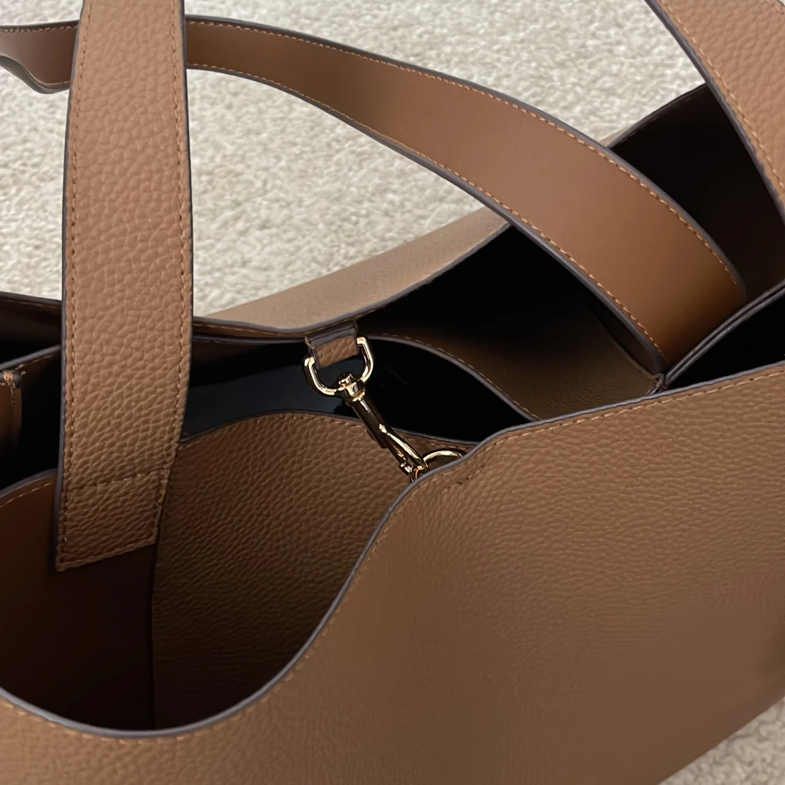 Brun axelväska - 91