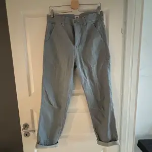 Gråa jeans från Lee, carpenter stil, baggy. W29 L32