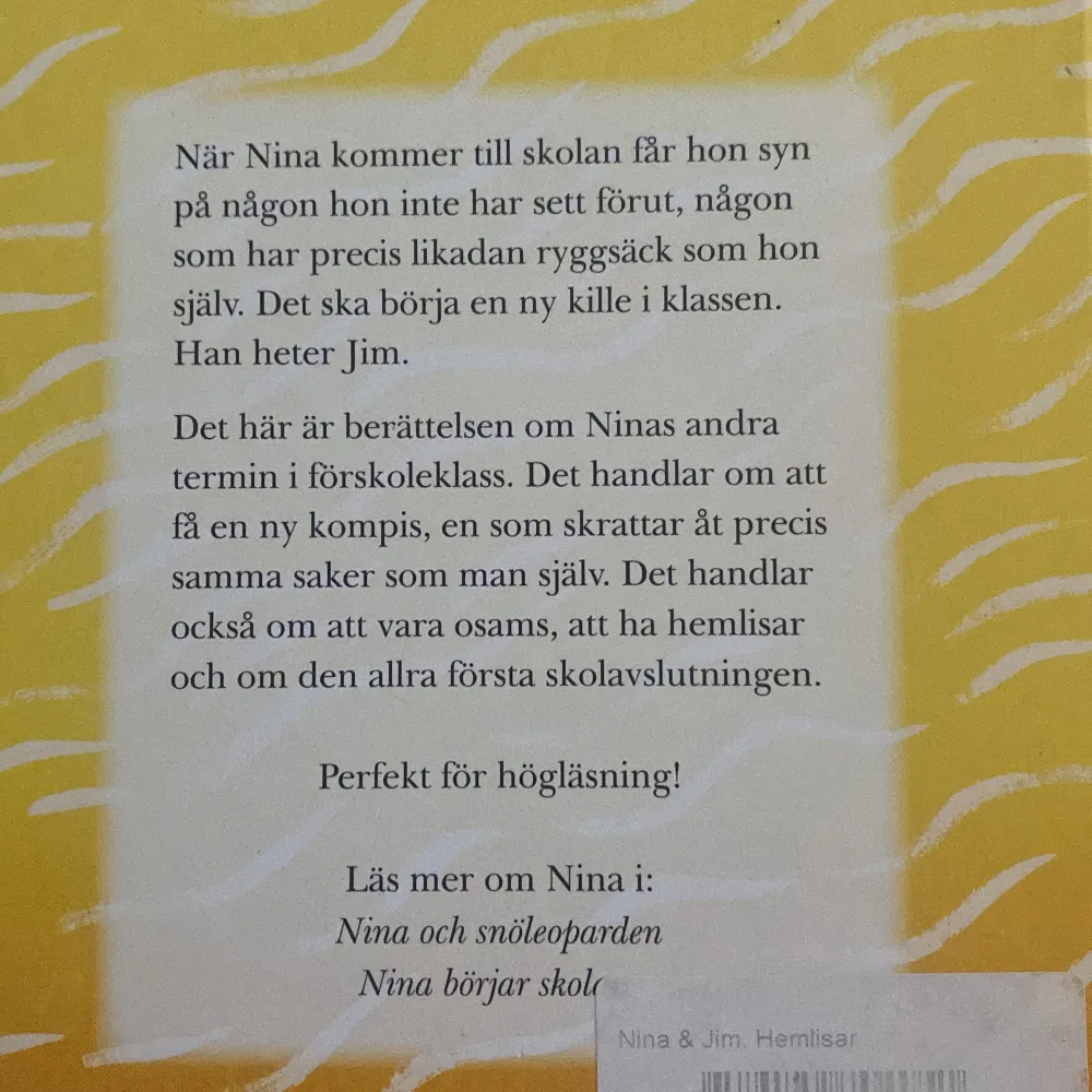 En lättläst och bra bok för barn. Inget trasigt. Böcker.