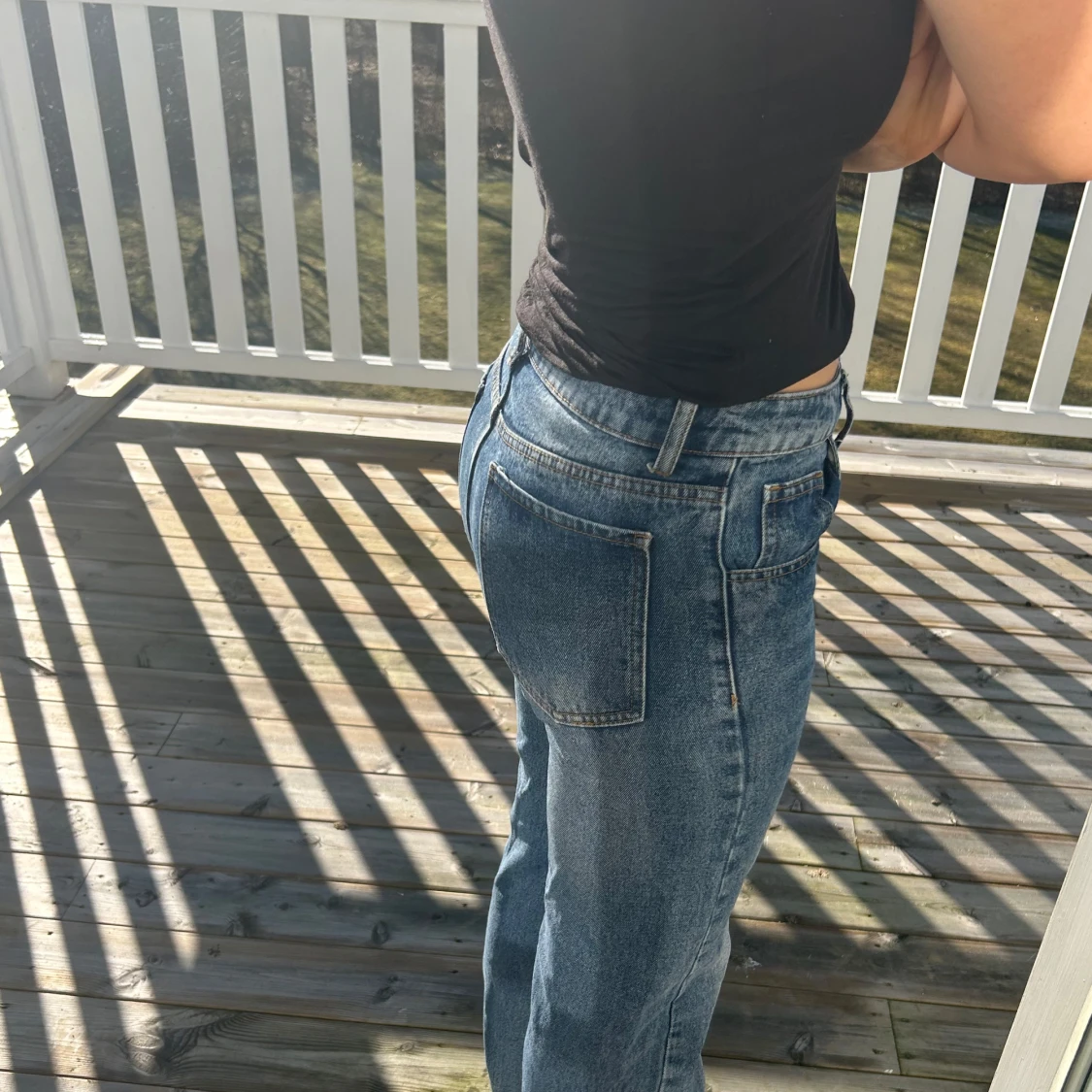 Blå jeans från Shein - 1