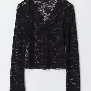 Spets tröja (lace top) - Använd en gång