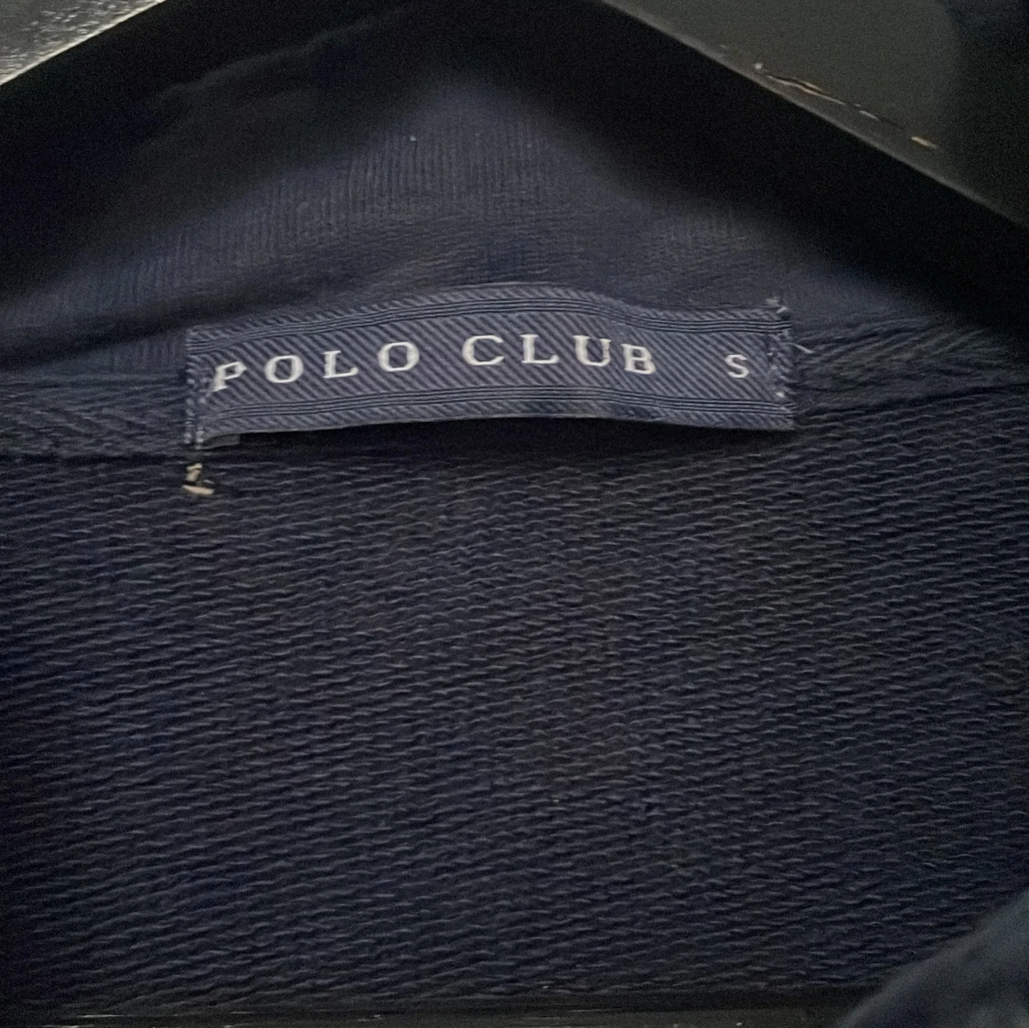 Mörkblå tröja med dragkedja från Polo Club - 2