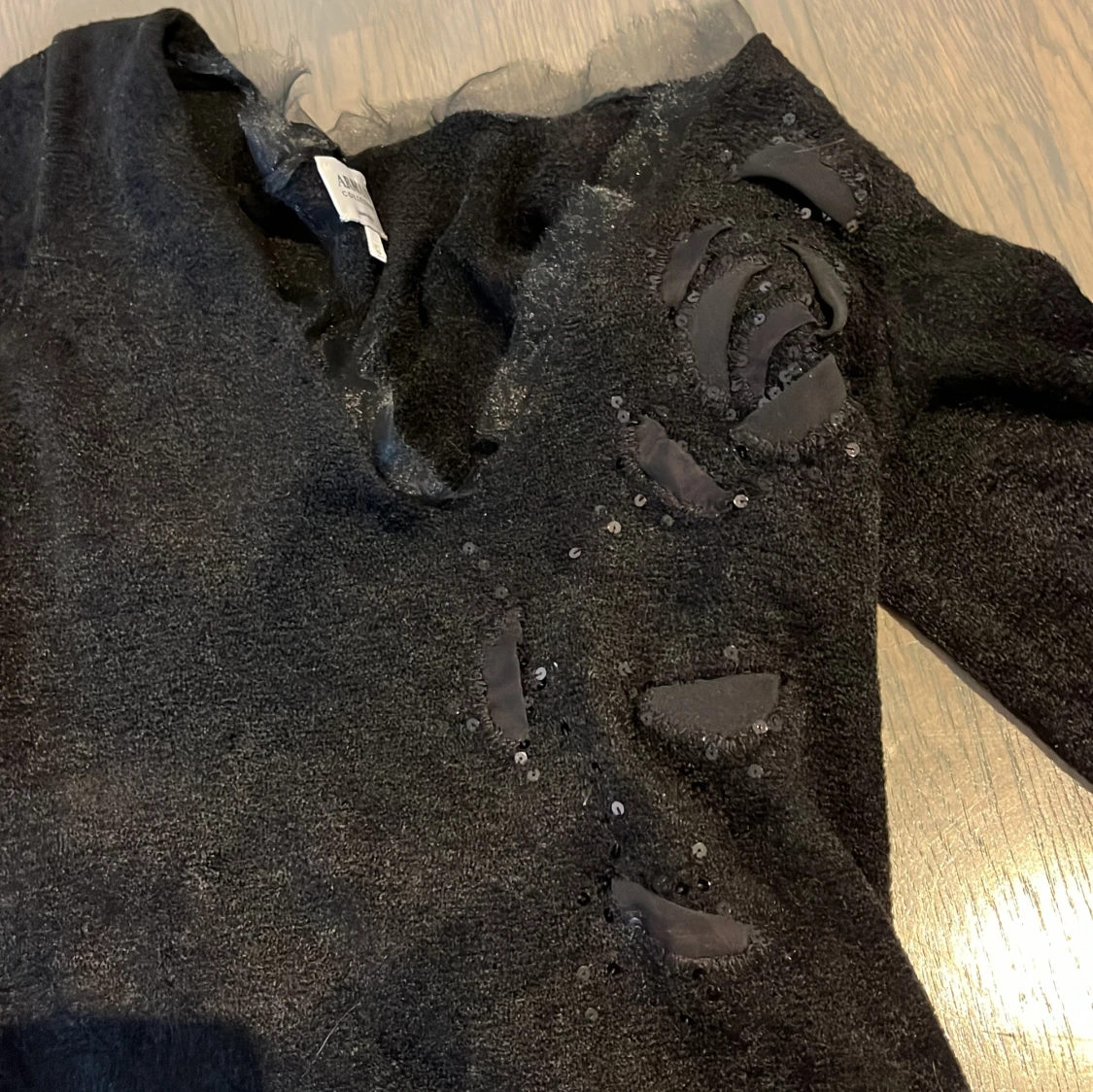 Svart tröja från Armani Collezioni - 1