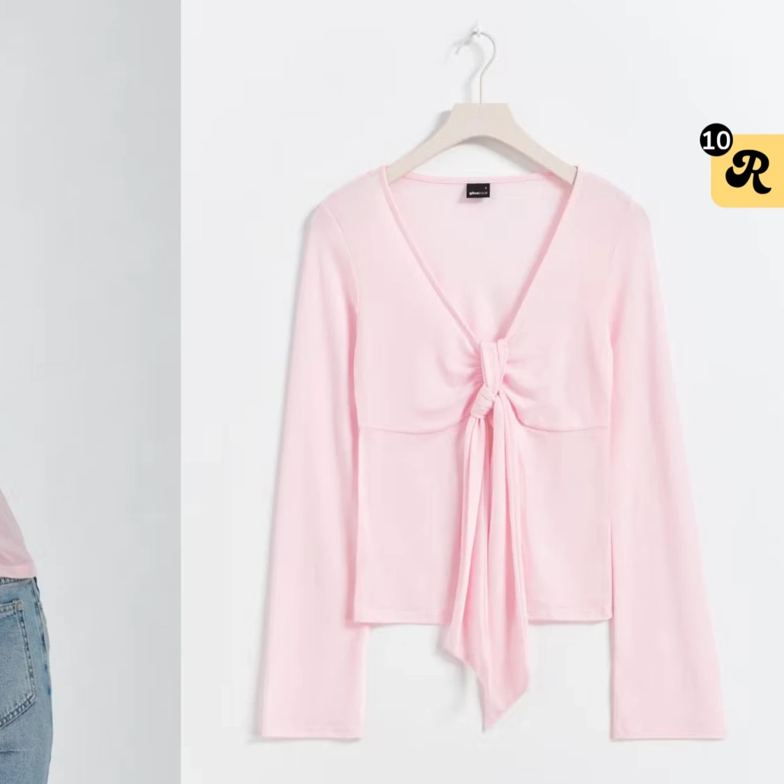 Rosa topp från Gina tricot  - 1