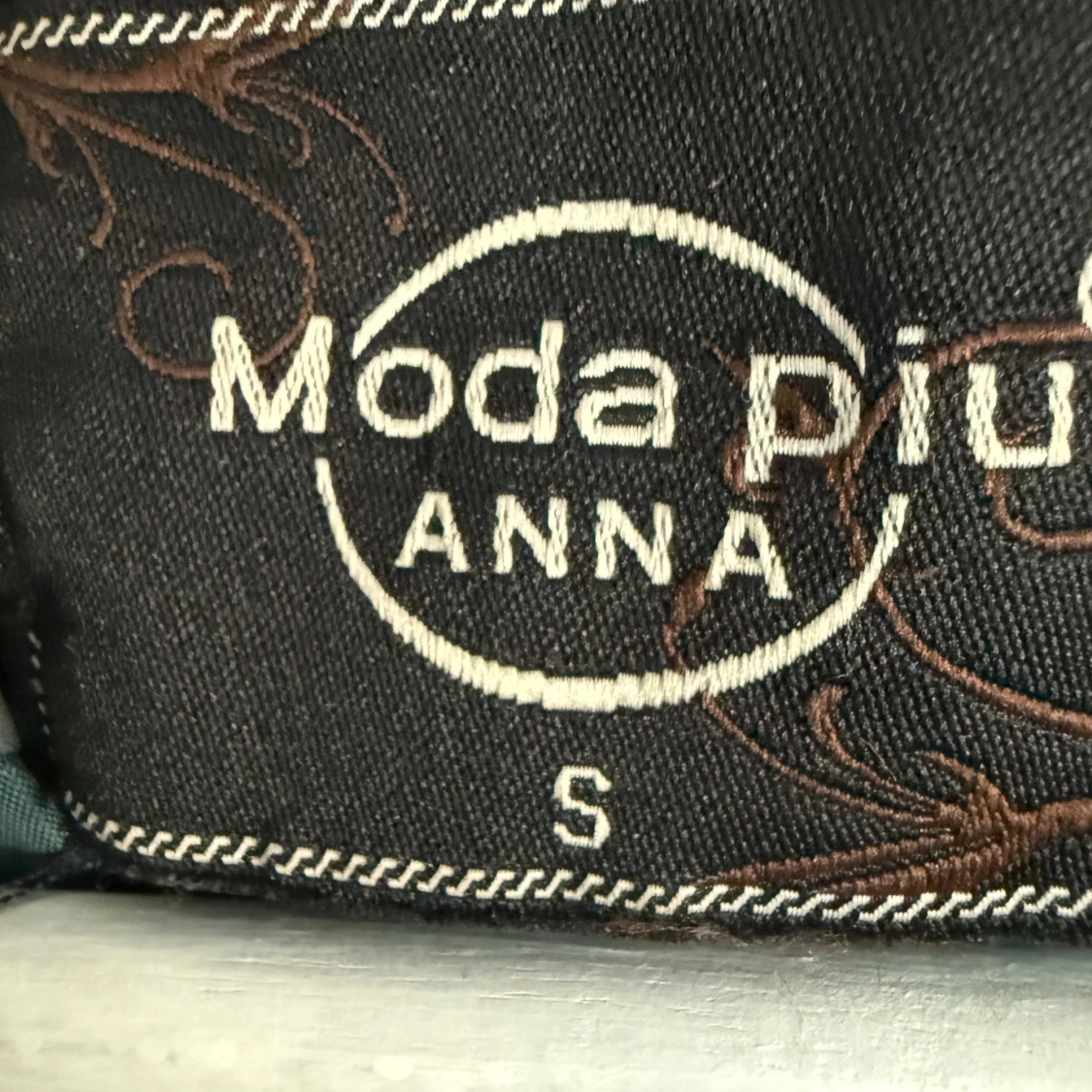 Grön pufferjacka från Moda Piu Anna - 2