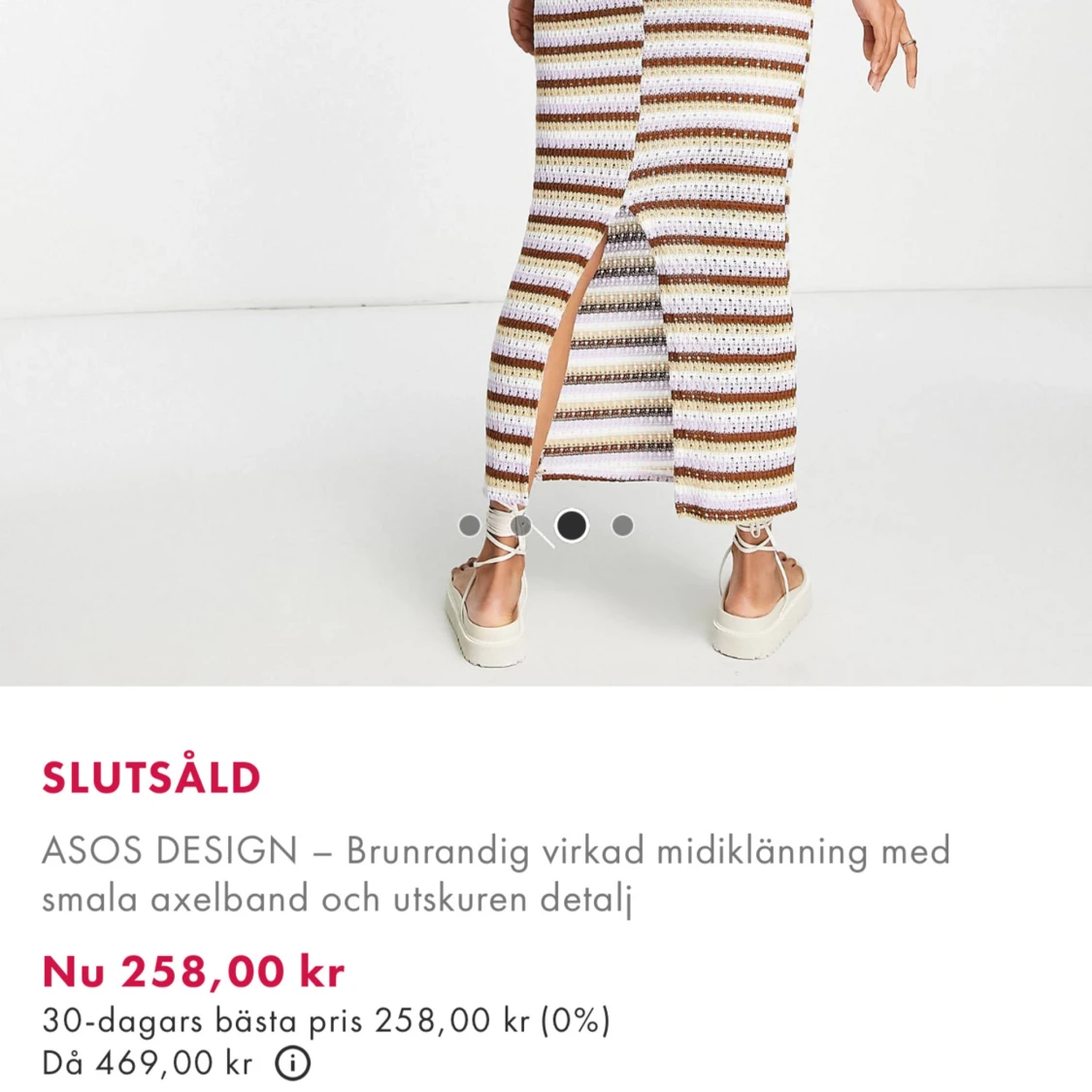 Midiklänning från asos - 91