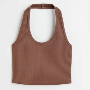 Halterneck topp - Brun halterneck topp från h&m💕💕