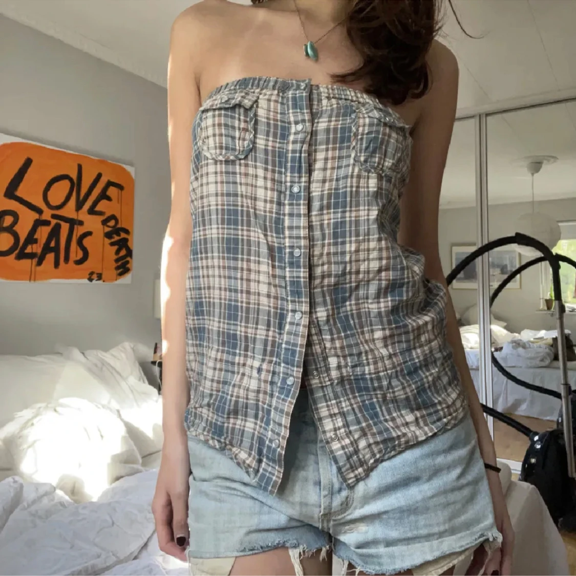 Trendig blustopp  - 91