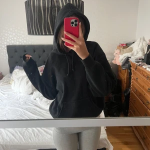 Svart hoodie - Säljer en svart hoodie från Bikbok. Tröjan är i bra skick och passar perfekt inför hösten. 💕