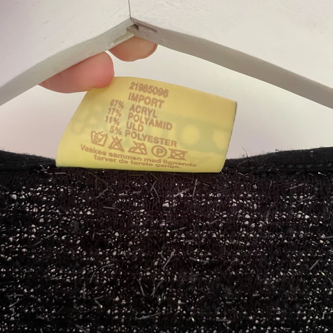 Kort glitter kofta  - 92