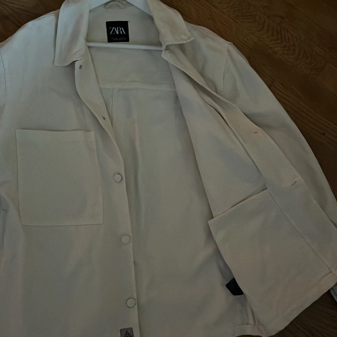 Vit overshirt från Zara - 2