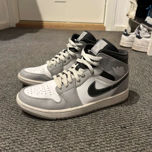 Jordan skor  - Säljer min brors Jordans skor, använda endast några gånger. Strl 42,5. Nypris 3000. Lådan till skorna är borttappad så tillkommer inte. 