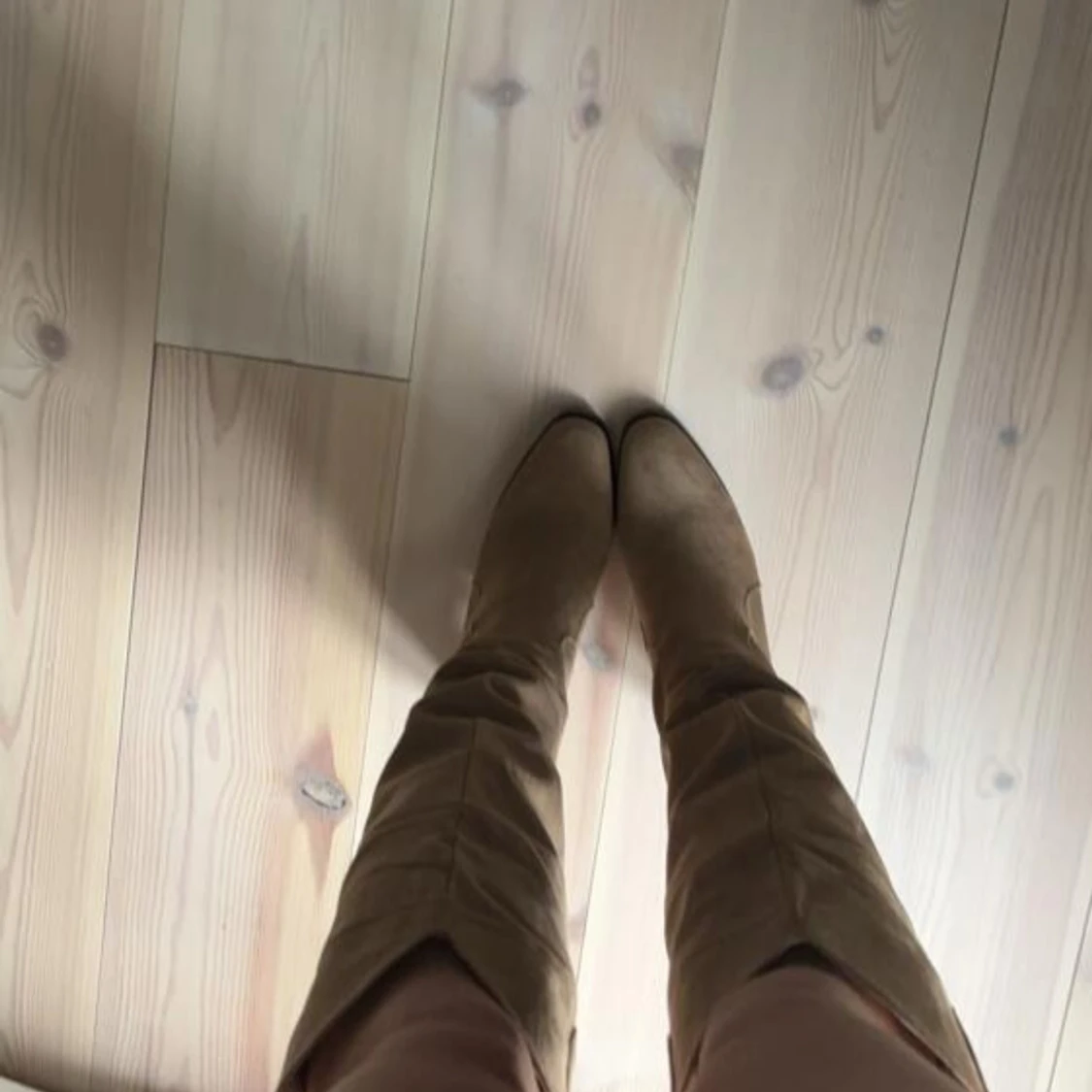 Beige mocka boots - 3