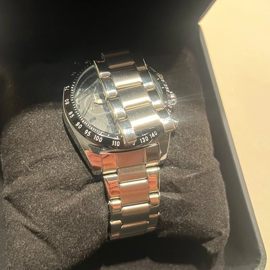 Seiko herrklocka i silver - 4