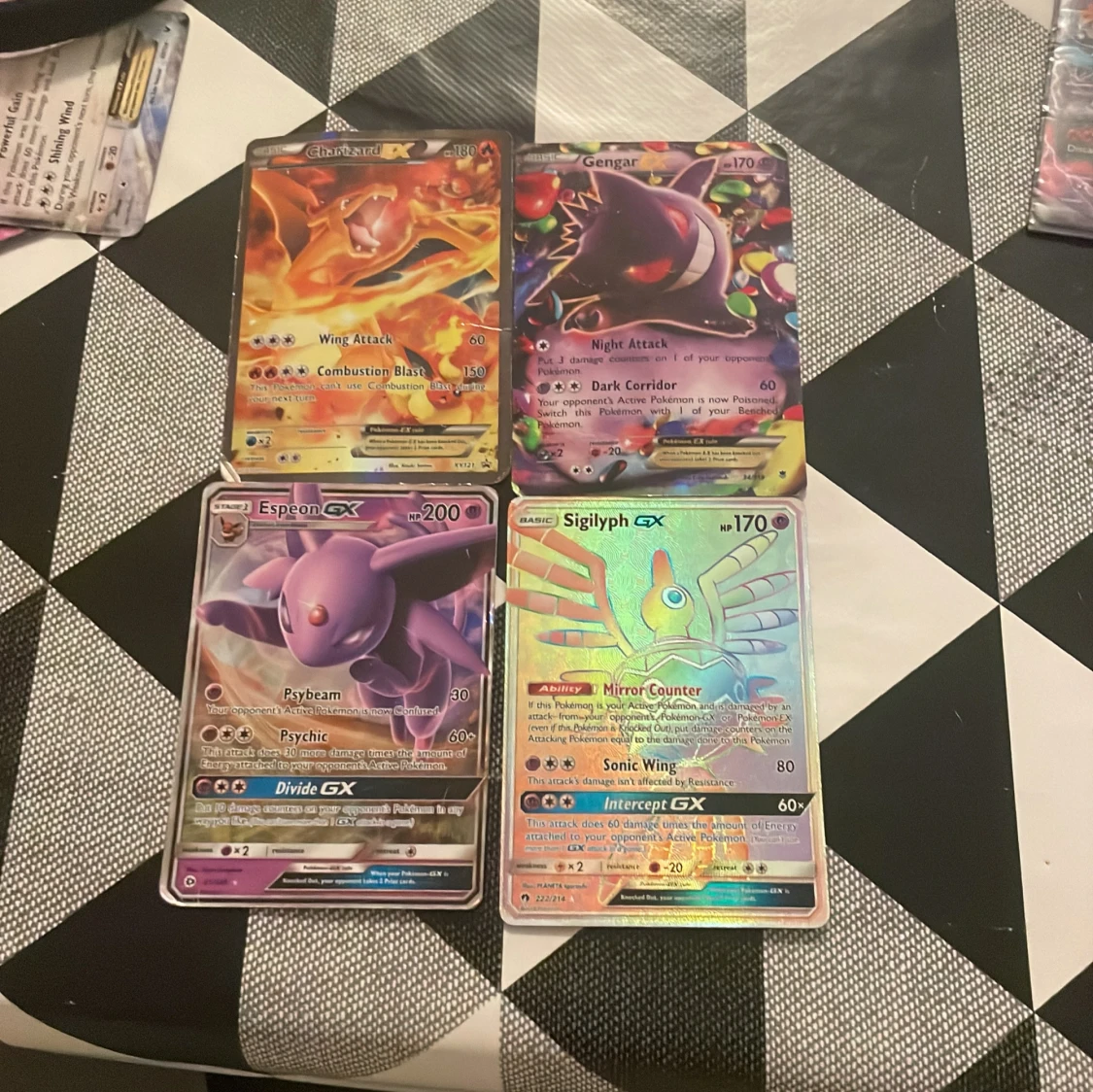 Samling av Pokémon GX och EX kort - 2