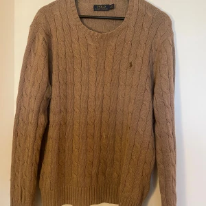 Ralph Lauren stickad tröja - Ralph Lauren stickad tröja, brun i Large