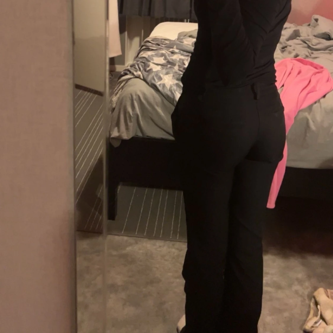 Lågmidjade kostymbyxor - 90