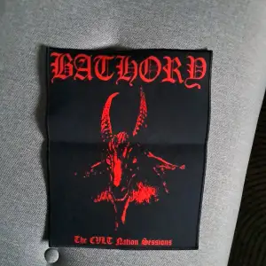 Sprillans ny oanvånd bathory backpatch