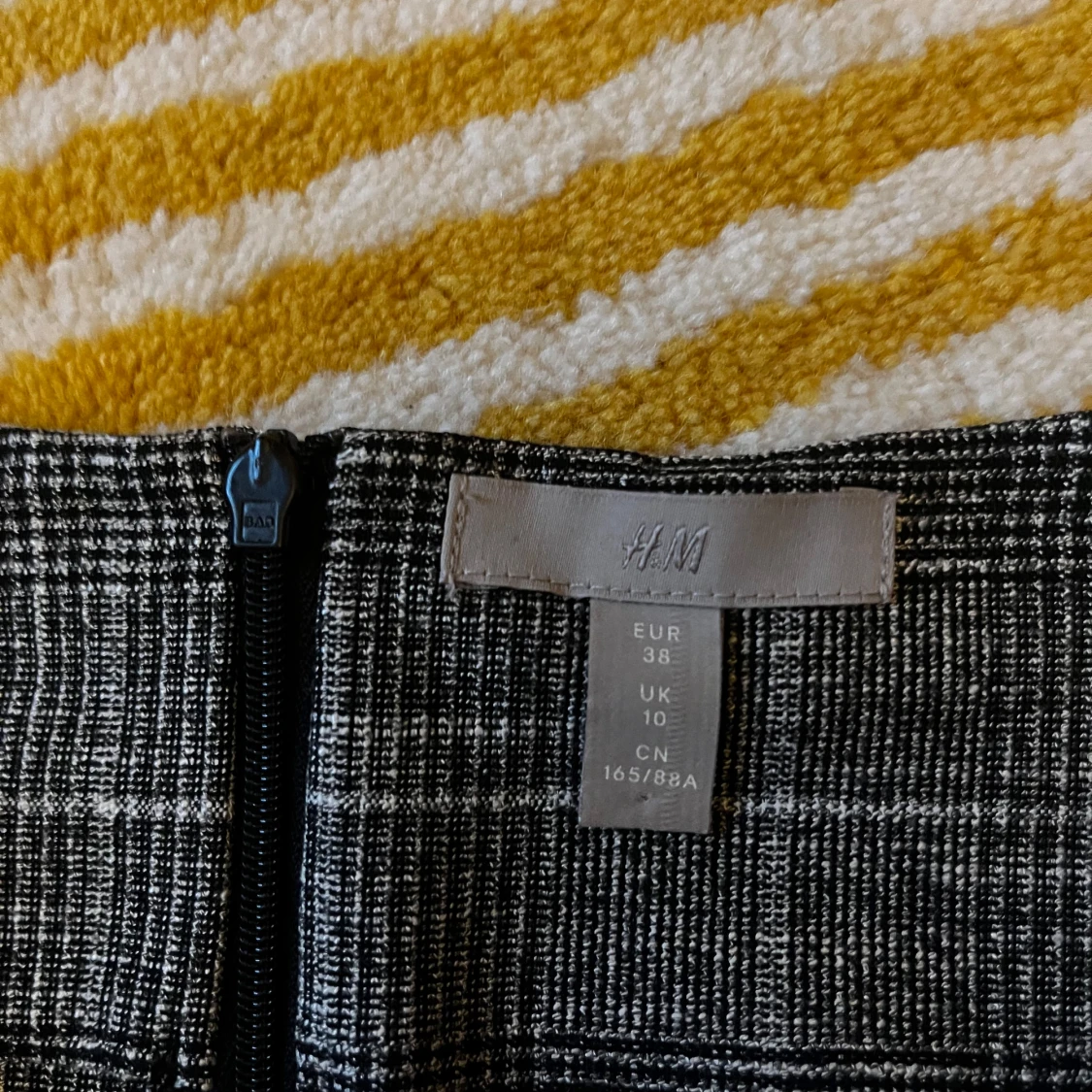 Rutig klänning  - 92