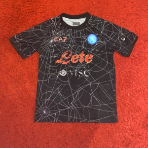 Napoli halloween fotbollströja  - Napoli halloween fotbollströja, helt okej skick, lite sliten vid sponsorerna men annars bra. Storlek M. Pris går såklart att diskuteras 