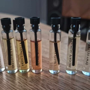 Essnce testers - Essnce testers!   Cozy goddess Irresistable enigma Absolut vanilla Orange blossom Dusty amber Delicate jasmine  Dewy desert!