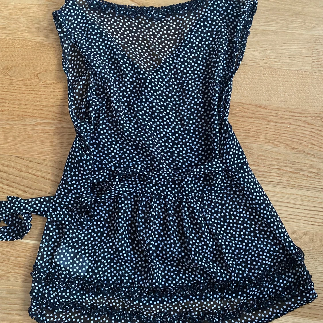 Svart prickig blus från Stockh LM - 90