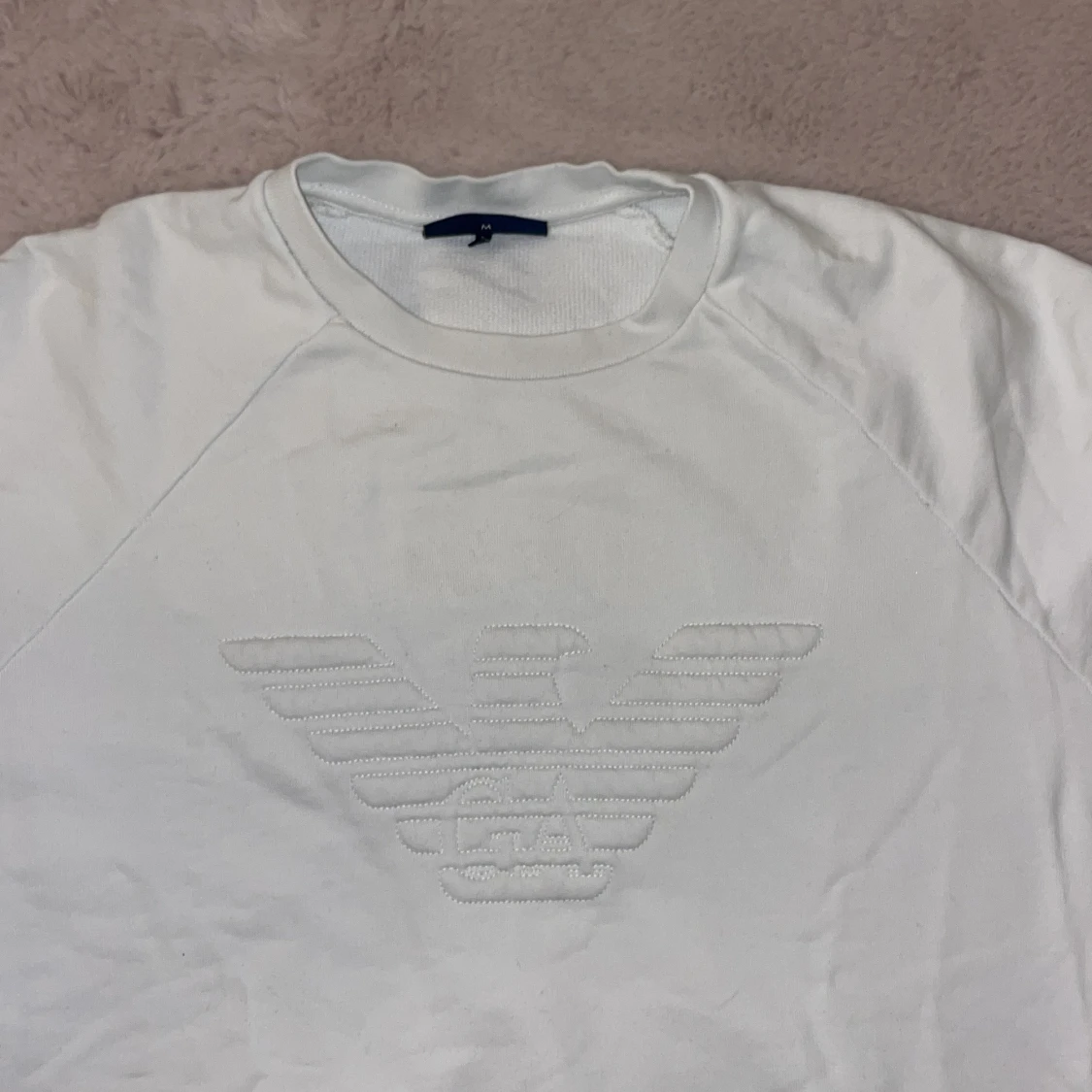 Vit tröja från Armani jeans - 90