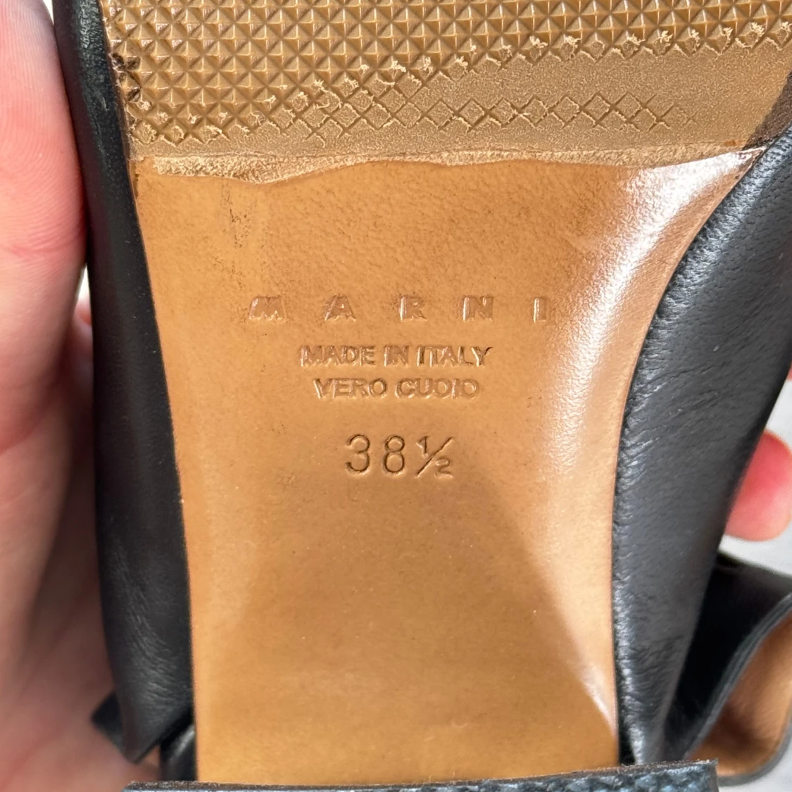 Svarta läderskor från Marni - 92