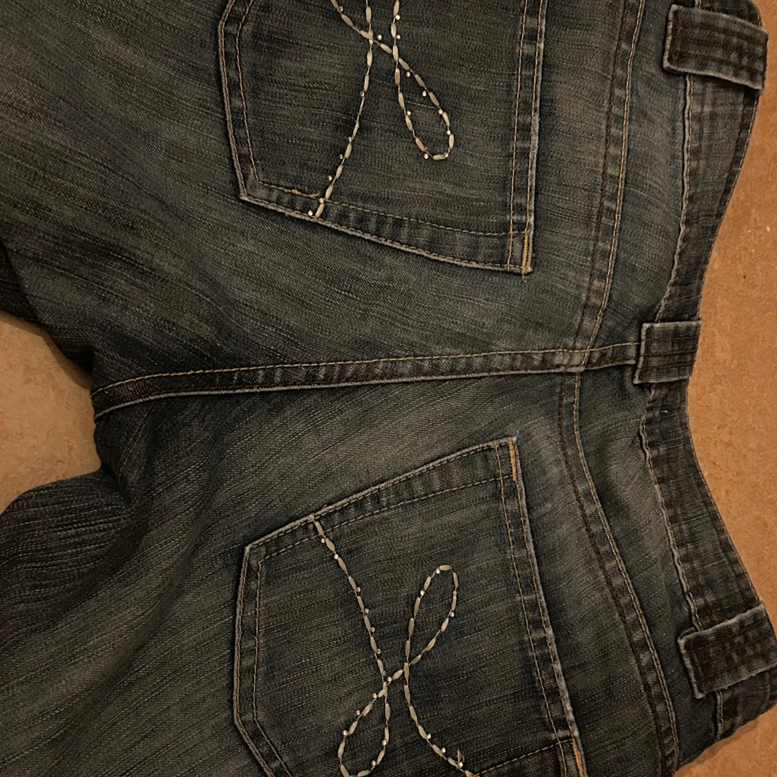 Blå jeans från Lindex - 93