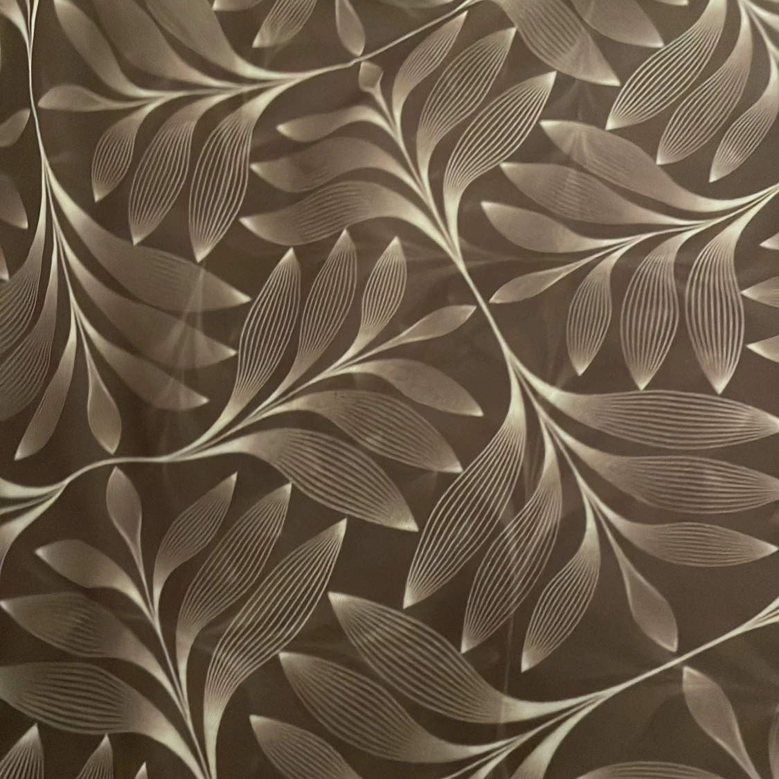 Brun mönstrad klänning från Alfalfa - 90