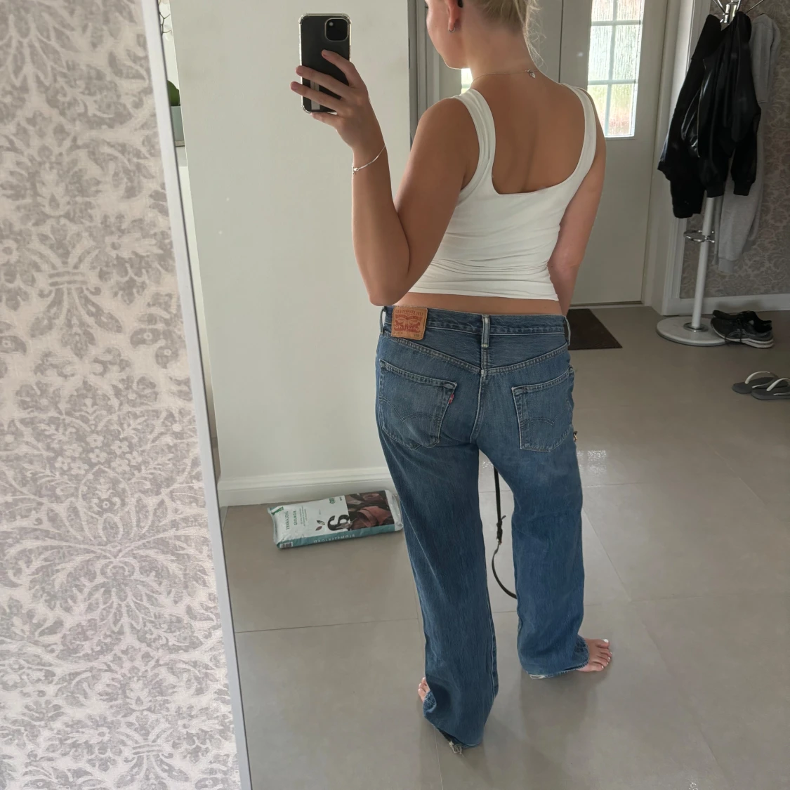 Lågmidjade Levis jeans  - 91