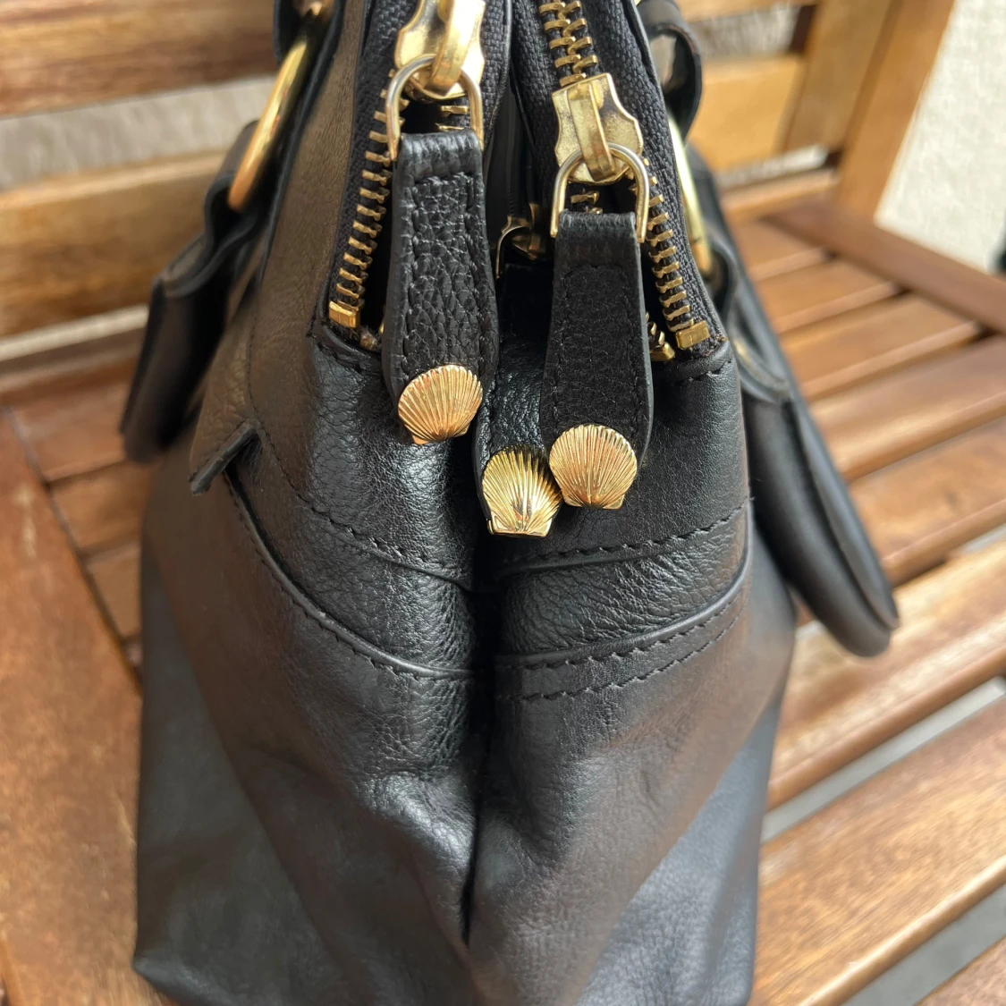 axelväska i skinn - 92