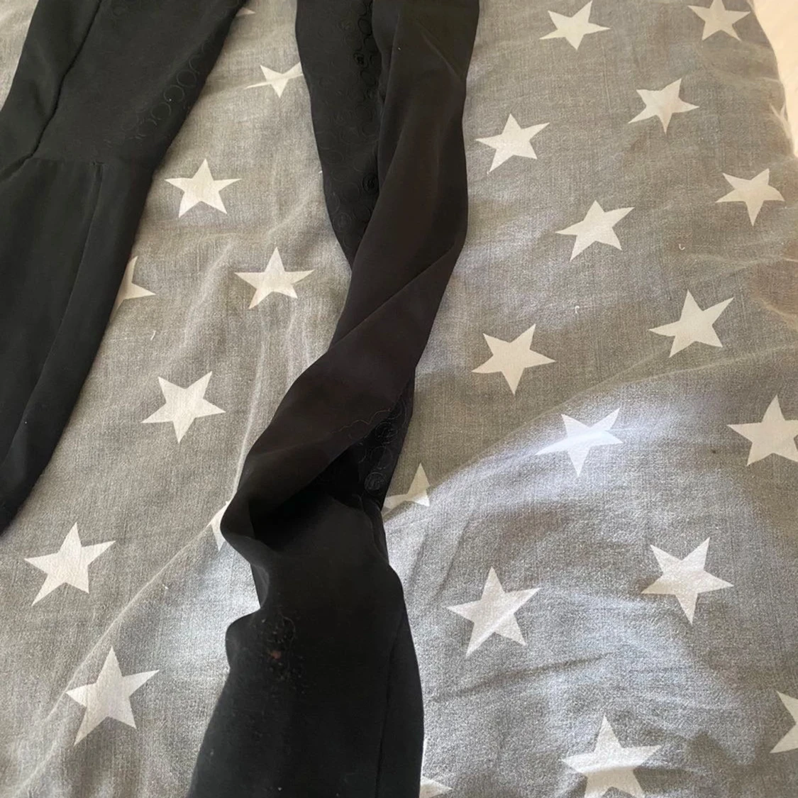 Svarta ridleggings i storlek XS - 92