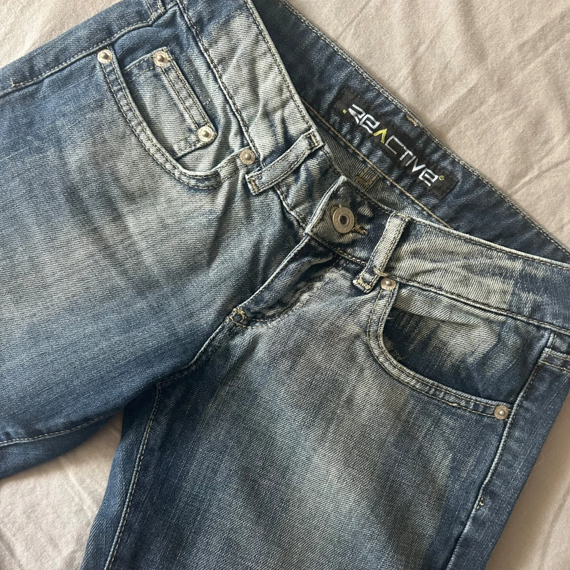 Lågmidjade bootcut jenas - 91