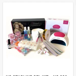 Nagel kit - Säljer mitt startkit från nagelgiganten då de inte kommer till användning, använt 2 gånger, + elfil,borstar och gel medföljer som jag har köpt separat  Pris kan diskuteras vid snabb affär