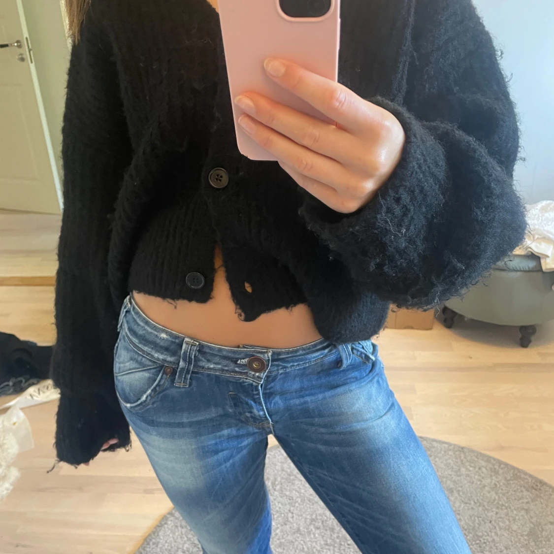 Lågmidjade jeans  - 90