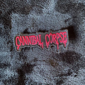 Cannibal corpse patch - Patch med loggan av cannibal corpse. Patchen är 9x3,5 cm i storlek. 