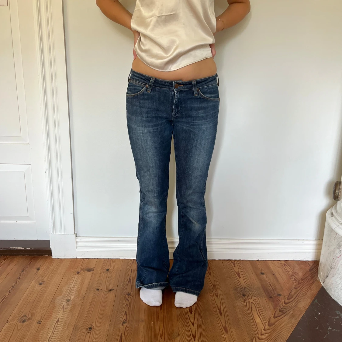 Lågmidjade jeans