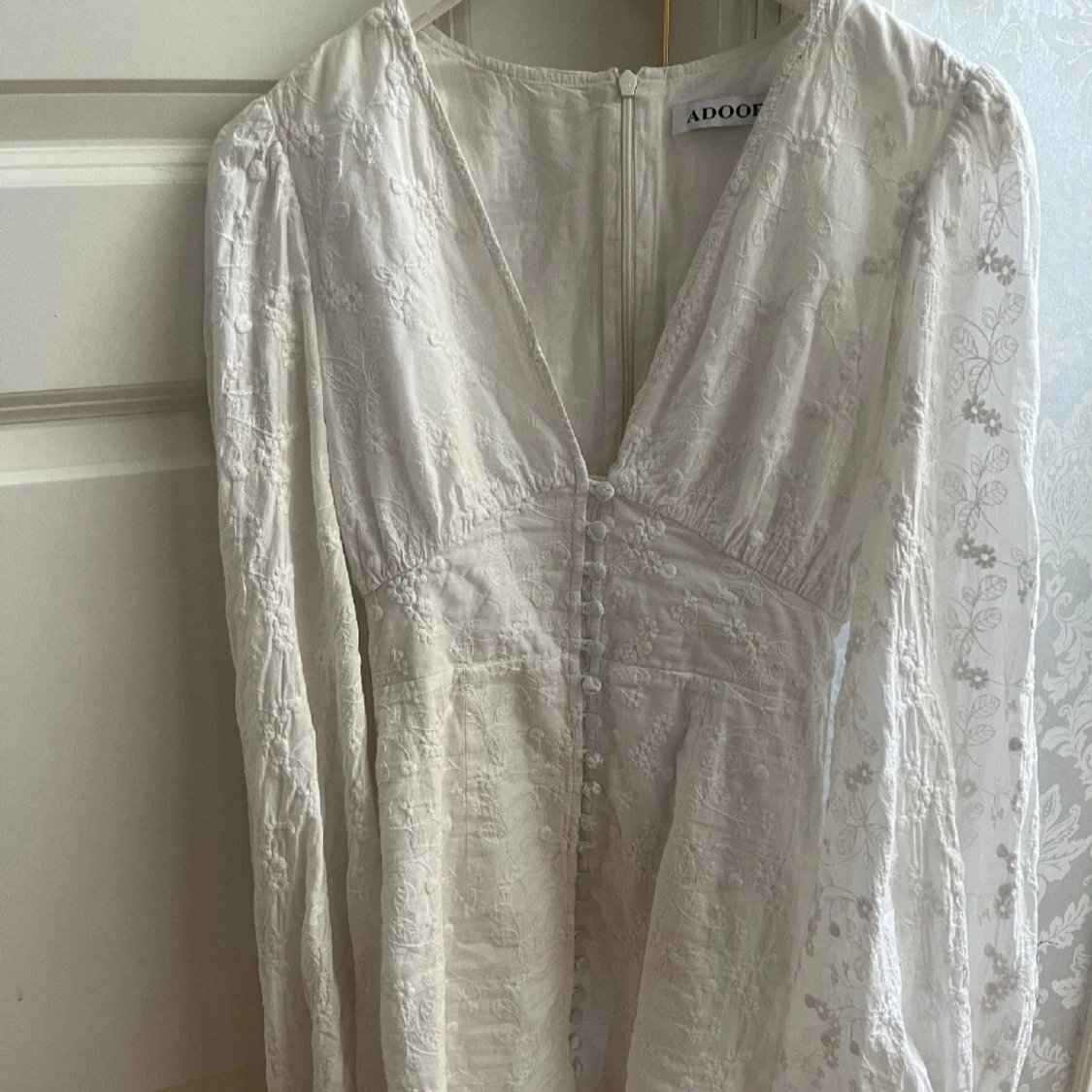 Vit adoore klänning  - 90