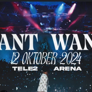 ANT WAN BILJET - Säljer en ant wan biljett ståplats då jag ska resa, tryck ej på köp nu, skriv till mig så löser vi det. Vill bli av med fort då konserten är snart, vi diskuterar pris❤️