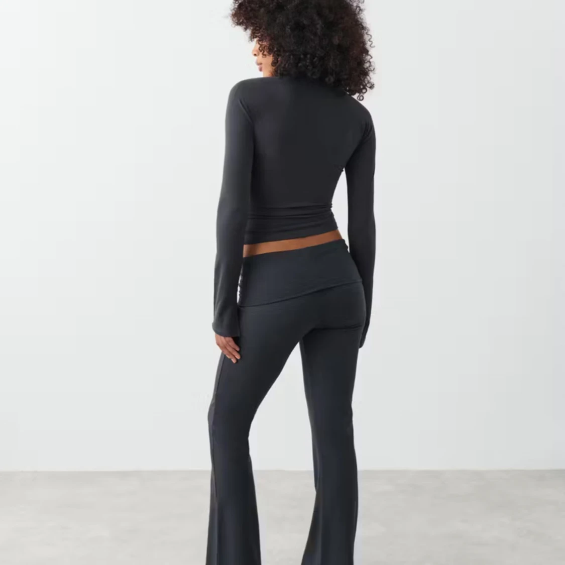 Gråa yoga pants💘