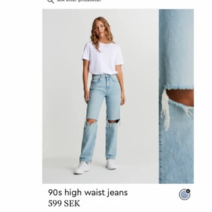 90s high waist jeans - 90s high waist jeans, storlek 36 från gina i nyskick då dom knappt är använda. Nypris 599kr, säljer dom för 300+ frakt🥰