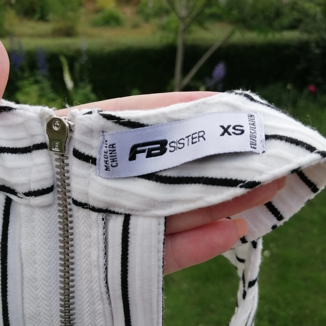 Randig klänning  - 91