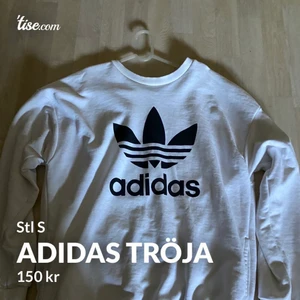 Adidas tröja  - Finfin, storlek S men sitter som en L/XL på mej (tjej stl s)