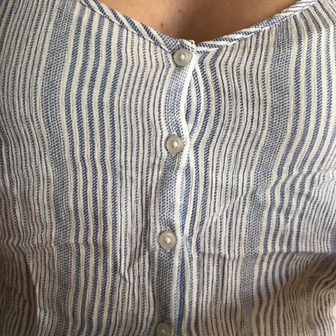 Blue/White Summer Top  - 91